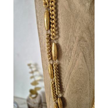 Collier MAGNIFICENCE doré - Francine BRAMLI Paris