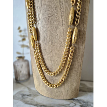 Collier MAGNIFICENCE doré - Francine BRAMLI Paris