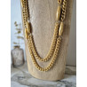 Collier MAGNIFICENCE doré - Francine BRAMLI Paris