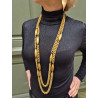 Collier MAGNIFICENCE doré - Francine BRAMLI Paris