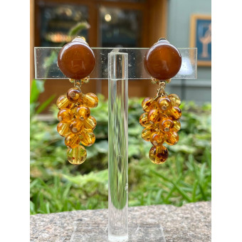 GRAPPE ambre - Francine BRAMLI Paris