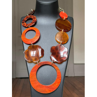 Collier LOÏC Ambre - Francine BRAMLI Paris