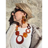 Collier LOÏC Ambre - Francine BRAMLI Paris