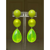 CUBA longue Vert fluo - FRANCINE BRAMLI Paris