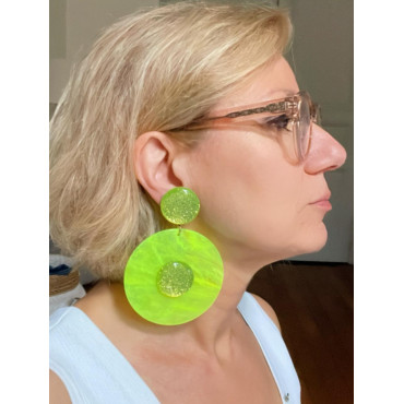 CHAPI Vert anis - Francine BRAMLI Paris