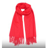 ECHARPE Cachemire ORANGE VIF
