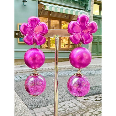 BAYA Fuchsia & fleur - Francine BRAMLI Paris