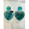 LOVE turquoise - Francine BRAMLI Paris