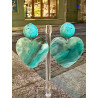 LOVE turquoise - Francine BRAMLI Paris