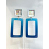 PAULINE Bleue Cabochon Miroir - Francine BRAMLI Paris
