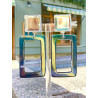 PAULINE Bleue Cabochon Miroir - Francine BRAMLI Paris