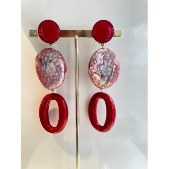 POMARE rouge & Nacre - Francine BRAMLI Paris