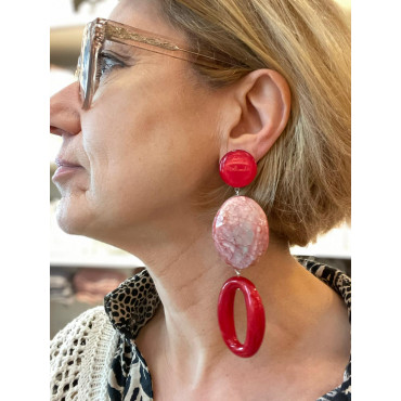 POMARE rouge & Nacre - Francine BRAMLI Paris