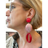 POMARE rouge & Nacre - Francine BRAMLI Paris