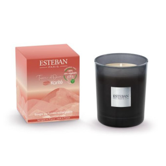 TERRE D'OCRE & KARITE Bougie initiale 180gr - ESTEBAN