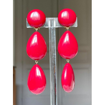 CUBA longue Rouge - Francine BRAMLI Paris