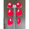 CUBA longue Rouge - Francine BRAMLI Paris
