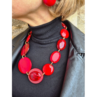 Collier PASCAL ambre - Francine BRAMLI Paris
