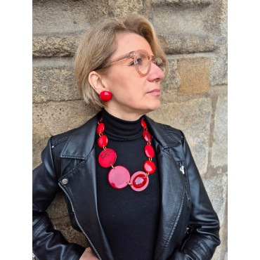 Collier PASCAL ambre - Francine BRAMLI Paris