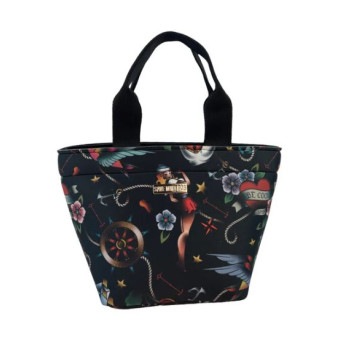 Sac VALENTINA TATTOO NERO  - SAVE MY BAG