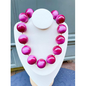 ROXY perles rose/Bx - Francine BRAMLI Paris