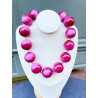 ROXY perles rose/Bx - Francine BRAMLI Paris