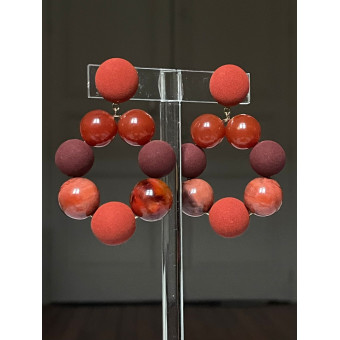 BASTILLES marron OP - Francine BRAMLI Paris
