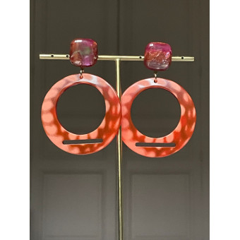 HOYA Marron Orange - Francine BRAMLI Paris
