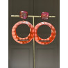 HOYA Marron Orange - Francine BRAMLI Paris