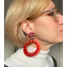 HOYA Marron Orange - Francine BRAMLI Paris
