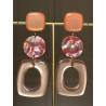 NICKY LG beige bordeaux vert - Francine BRAMLI Paris