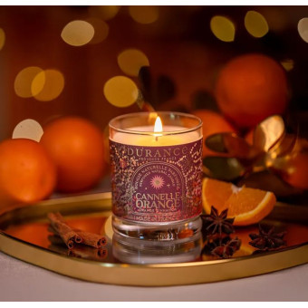 Bougie CANNELLE ORANGE - DURANCE 180gr