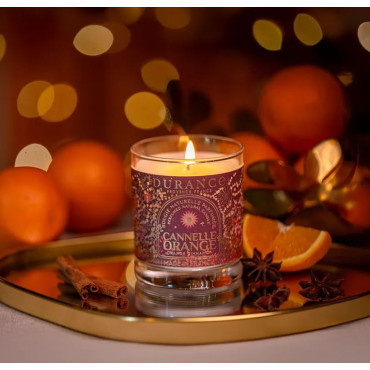 Bougie CANNELLE ORANGE - DURANCE 180gr