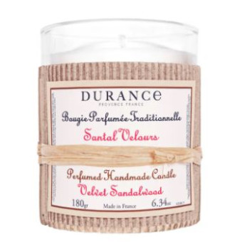 Bougie SANTAL VELOURS - DURANCE 180gr