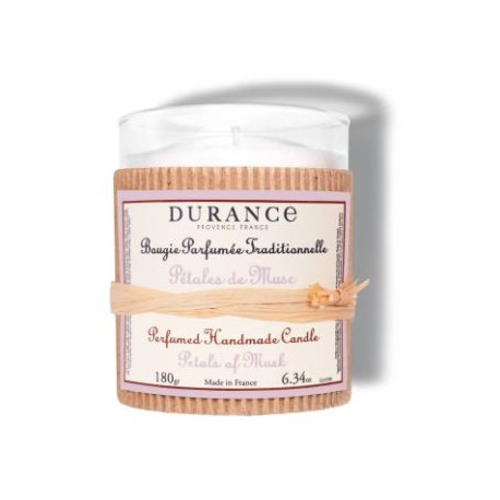 Bougie PETALES DE MUSC 180g - DURANCE
