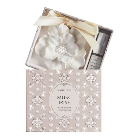Décor Fleur Parfumé et Concentré de Parfum MUSC IRISE - MATHILDE M