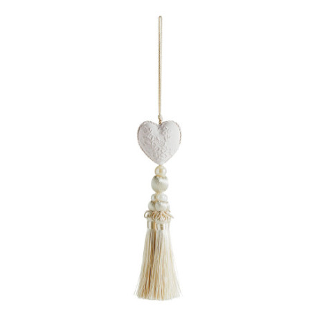 Pompon Coeur Parfumé VOILE DE LIN - MATHILDE M