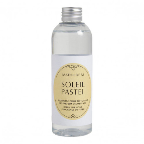 Recharge pour Diffuseur SOLEIL PASTEL 200ml - MATHILDE M