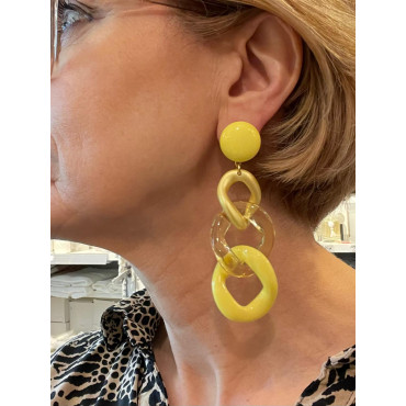 KEREN Maillons jaunes - Francine BRAMLI Paris