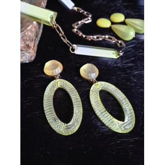MUSCADE Jaune Miroir laser - Francine BRAMLI Paris