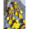 FLORETTE jaune - Francine BRAMLI Paris