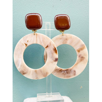YUKI Ivoire marbré - Francine BRAMLI Paris