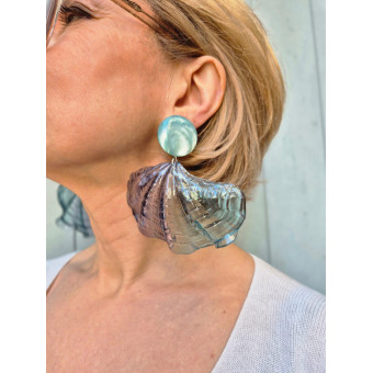 BÉNITIER Bleu - Francine BRAMLI Paris