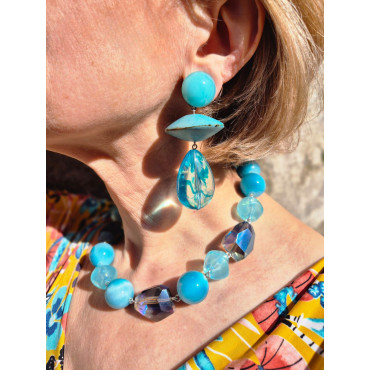 CUBA LG Bleu - Francine BRAMLI Paris