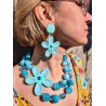KOPSIA fleur bleue - Francine BRAMLI Paris