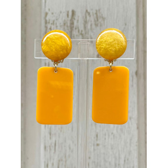 MIRA jaune safran - Francine BRAMLI Paris