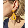 GOUTTE jaune safran - Francine BRAMLI Paris