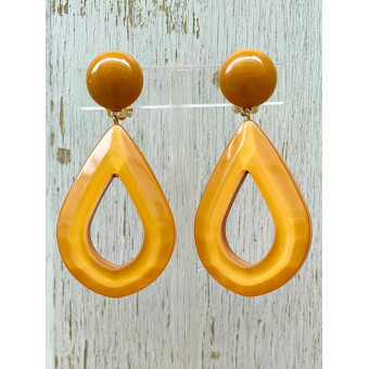 GOUTTE jaune safran - Francine BRAMLI Paris