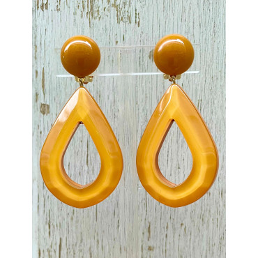 GOUTTE jaune safran - Francine BRAMLI Paris