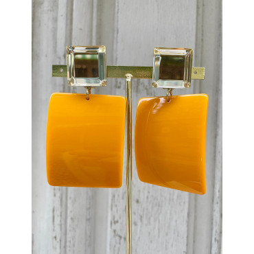 LOLA jaune safran - Francine BRAMLI Paris